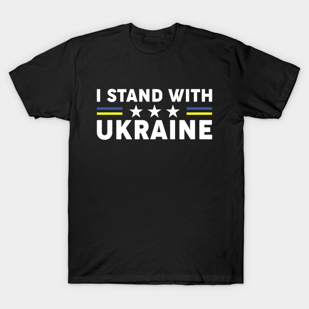 I Satnd With Ukraine - Ukraine Strong T-Shirt by Hawenog